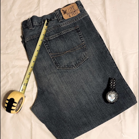 True Nation Relaxed Men’s Jeans Big 50x30 - Picture 1 of 9